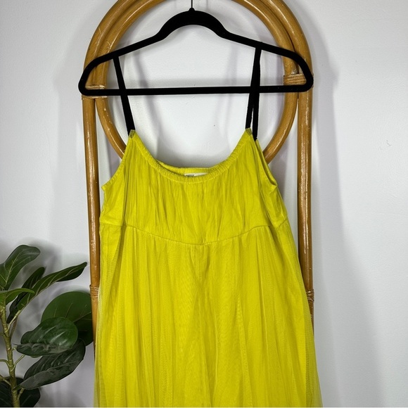 Anthropologie Maeve Tulle Tiered Maxi sz L - Picture 7 of 12